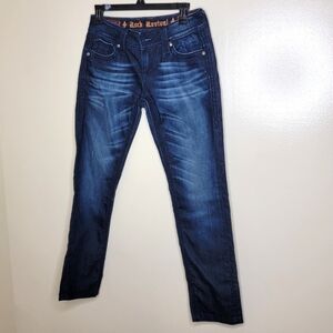 Women’s Rock Revival Jeans Skinny Debbie Size 28
